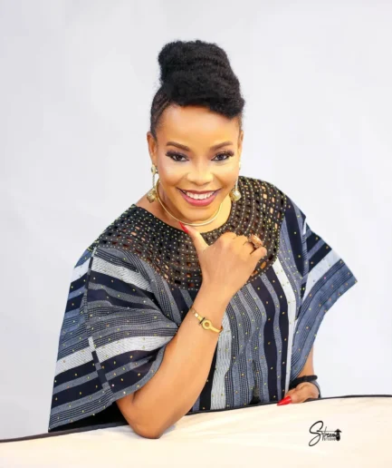 Ankara boubou × Aso-Oke Adeife
