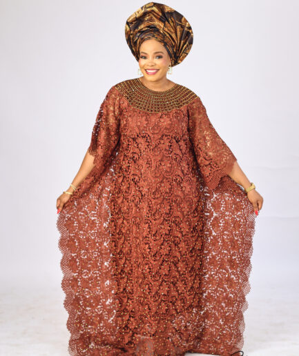 Dress Ololade -Brown
